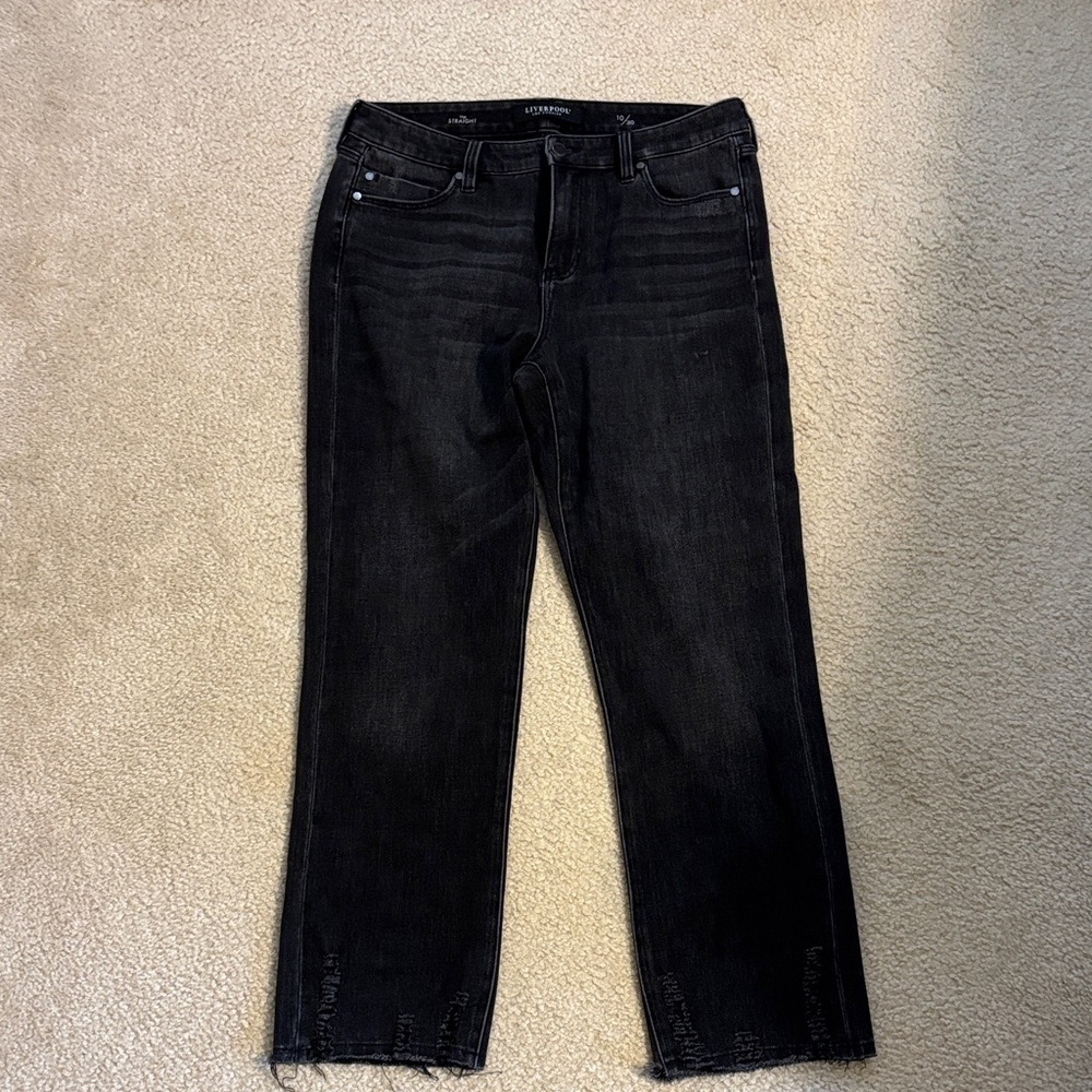 Liverpool Lis Angeles Black Jeans
